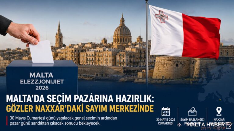 Malta’da Seçim Pazarına Hazırlık: Gözler Naxxar’daki Sayım Merkezinde