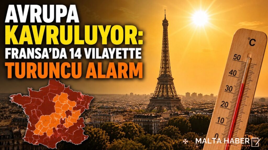 Avrupa Kavruluyor: Fransa’da 14 Vilayette Turuncu Alarm