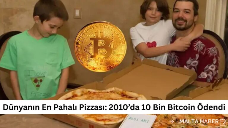Dünyanın En Pahalı Pizzası: 2010’da 10 Bin Bitcoin Ödendi