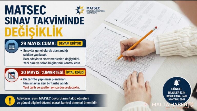 MATSEC sınav takviminde değişiklik: Bazı sınav merkezleri taşındı, 30 Mayıs oturumları iptal edildi