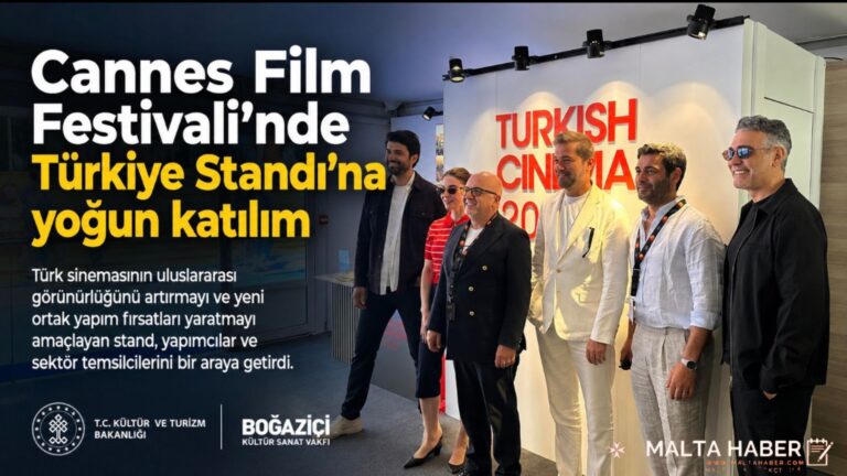 Cannes Film Festivali’nde Türkiye Standı’na Yoğun İlgi