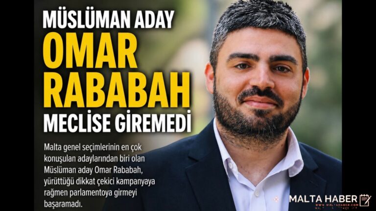 Müslüman Aday Omar Rababah Meclise Giremedi