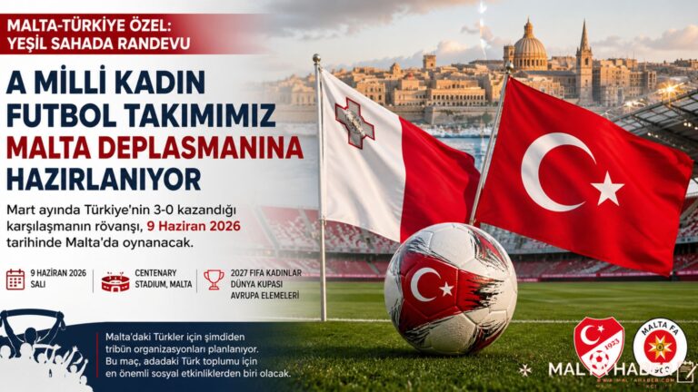 A Milli Kadın Futbol Takımımız Malta Deplasmanına Hazırlanıyor