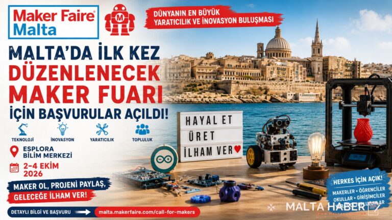 Malta’da İlk Kez Düzenlenecek Maker Fuarı İçin Başvurular Açıldı