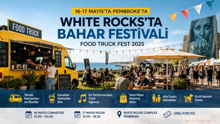 White Rocks’ta bahar festivali: Food Truck Fest 16-17 Mayıs’ta