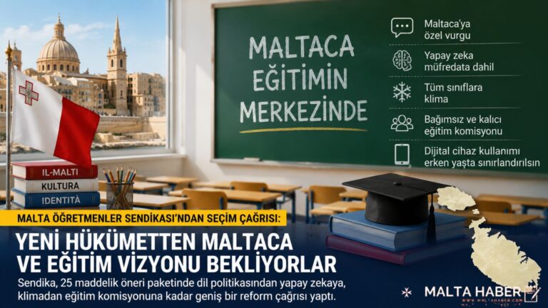 Malta Öğretmenler Sendikası’ndan seçim çağrısı: “Maltaca eğitimin merkezinde olmalı”