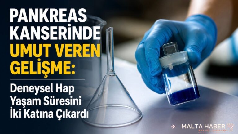 Pankreas Kanserinde Umut Veren Gelişme: Deneysel Hap Yaşam Süresini İki Katına Çıkardı