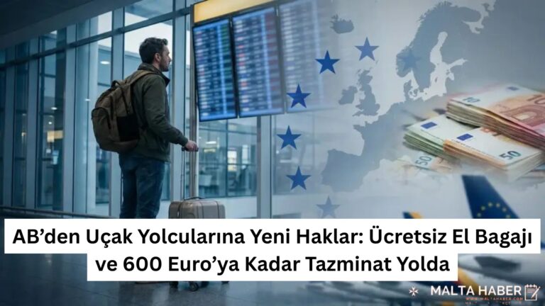 AB’den Uçak Yolcularına Yeni Haklar: Ücretsiz El Bagajı ve 600 Euro’ya Kadar Tazminat Yolda