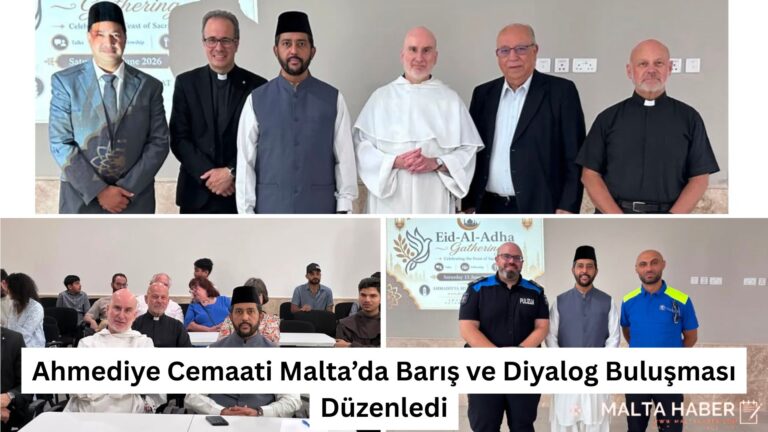 Ahmediye Cemaati Malta’da Barış ve Diyalog Buluşması Düzenledi