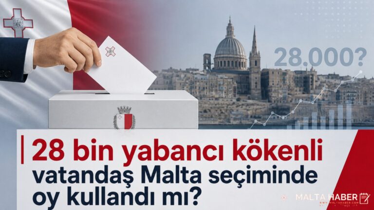 28 Bin Yabancı Kökenli Vatandaş Malta Seçiminde Oy Kullandı mı?