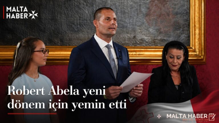 Robert Abela Yeni Dönem İçin Yemin Etti