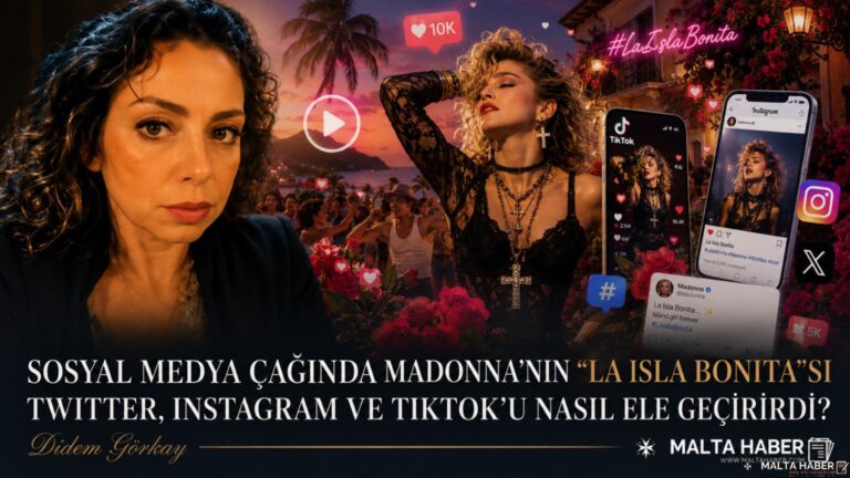 DİDEM GÖRKAY YAZDI; SOSYAL MEDYA ÇAĞINDA KRALİÇE MADONNA’NIN “LA ISLA BONİTA”SI TWİTTER, INSTAGRAM VE TİKTOK’U NASIL ELE GEÇİRİRDİ?