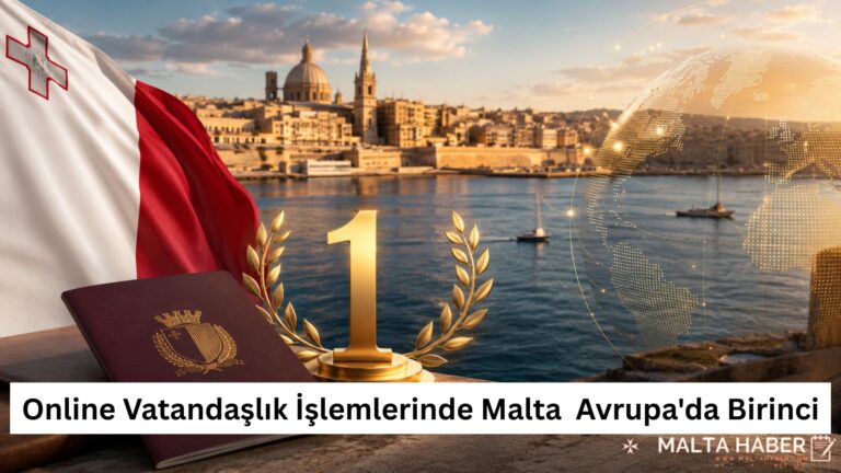 Online Vatandaşlık İşlemlerinde Malta  Avrupa’da Birinci