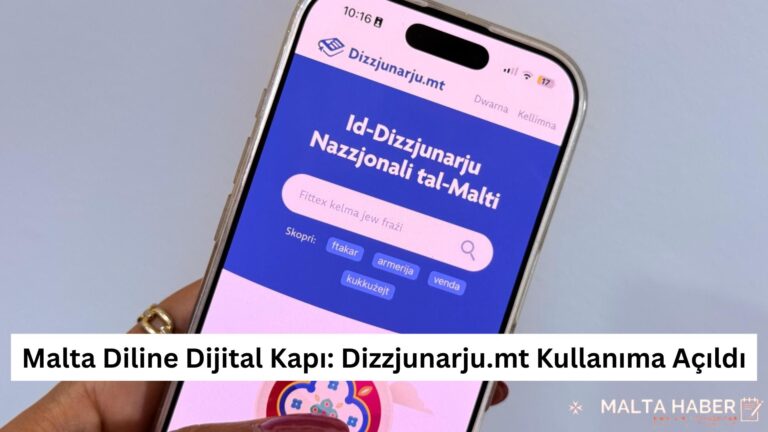 Malta Diline Dijital Kapı: Dizzjunarju.mt Kullanıma Açıldı