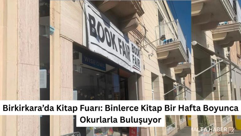 Birkirkara’da Kitap Fuarı: Binlerce Kitap Bir Hafta Boyunca Okurlarla Buluşuyor