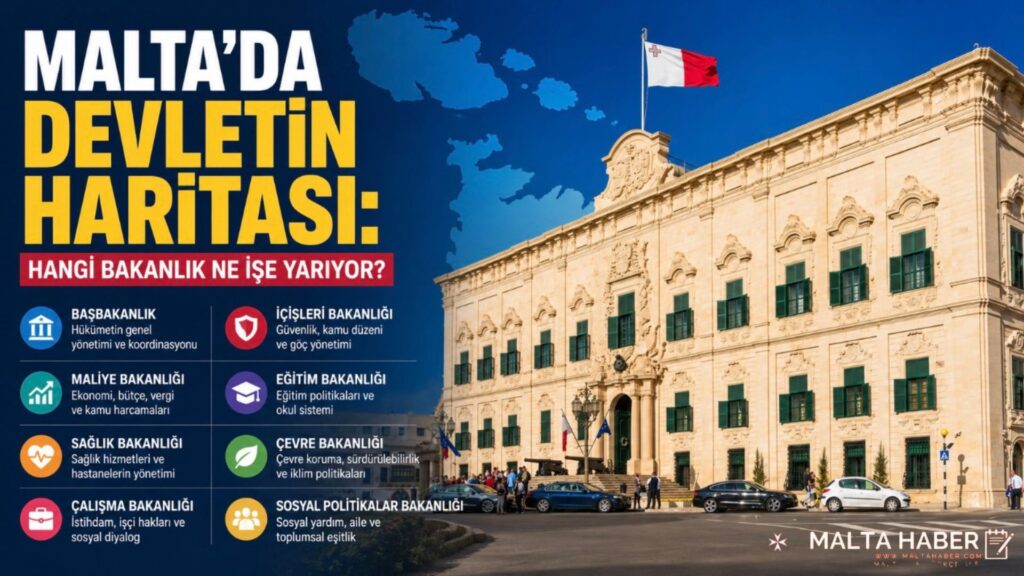 Malta’da Devletin Haritası: Hangi Bakanlık Ne İşe Yarıyor?