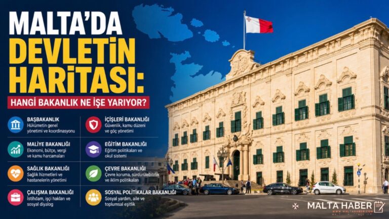 Malta’da Devletin Haritası: Hangi Bakanlık Ne İşe Yarıyor?