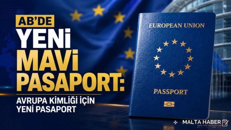 AB’de  Yeni Mavi Pasaport: Avrupa Kimliği İçin Yeni Pasaport