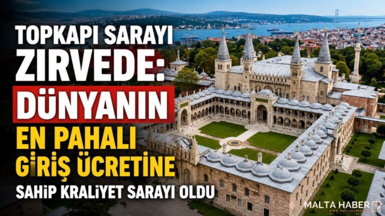 Topkapı Sarayı Zirvede: Dünyanın En Pahalı Giriş Ücretine Sahip Kraliyet Sarayı Oldu