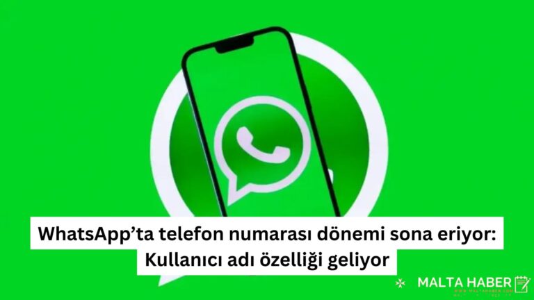 WhatsApp’ta telefon numarası dönemi sona eriyor: Kullanıcı adı özelliği geliyor