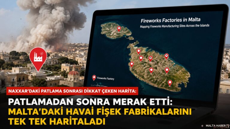 Patlamadan sonra merak etti: Malta’daki havai fişek fabrikalarını tek tek haritaladı