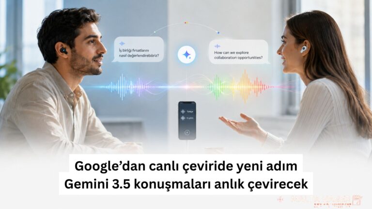 Google’dan canlı çeviride yeni adım: Gemini 3.5 konuşmaları anlık çevirecek
