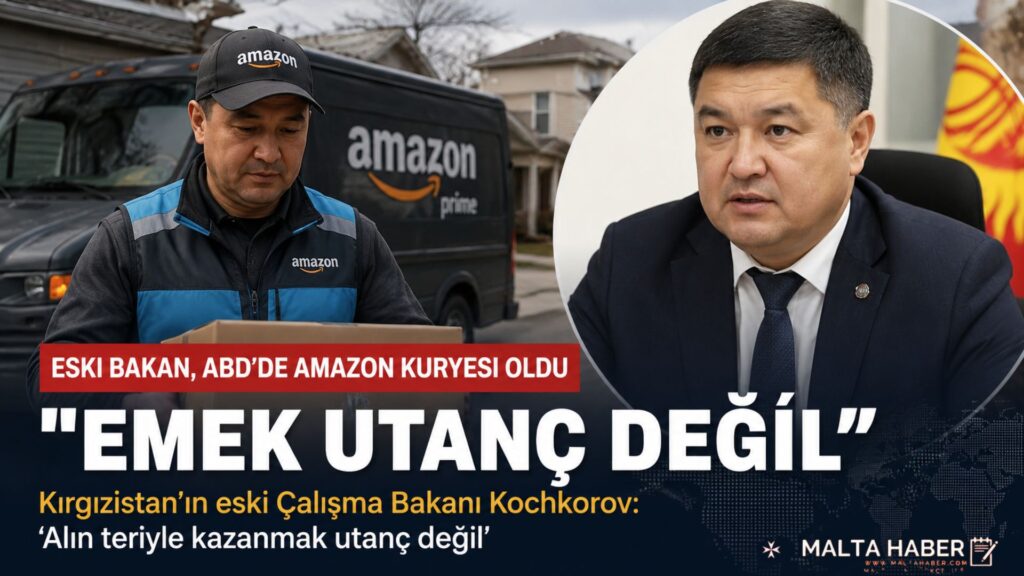 Eski Kırgız Bakan Şimdi Amazon Kuryesi: “Alın Teriyle Kazanmak Utanç Değil”