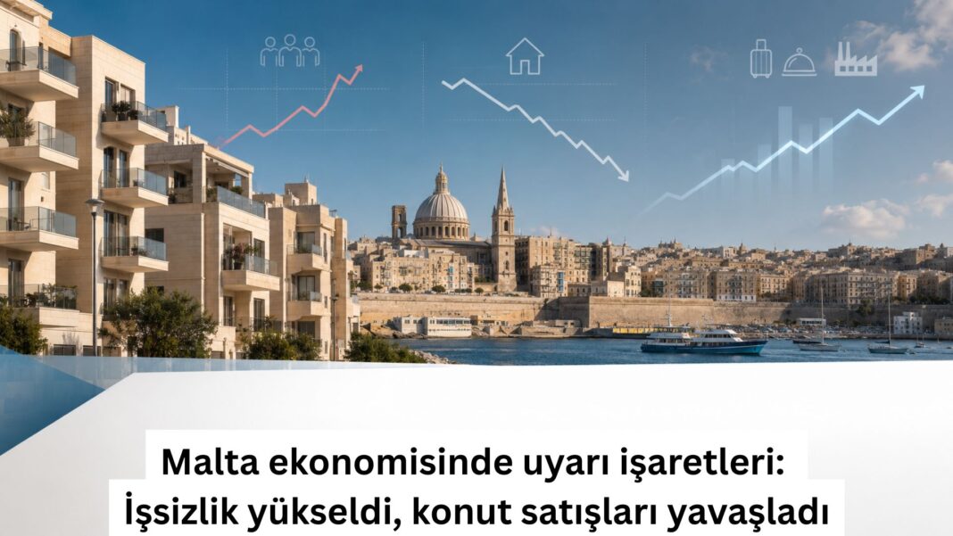 Malta ekonomisinde uyarı işaretleri: İşsizlik yükseldi, konut satışları yavaşladı