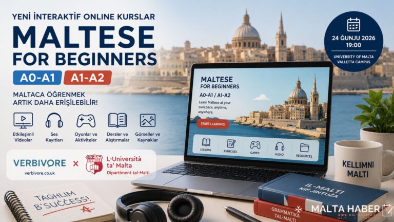 Malta’da Kendi Kendine Maltaca Öğrenmek İsteyenlere Yeni Online Kurslar