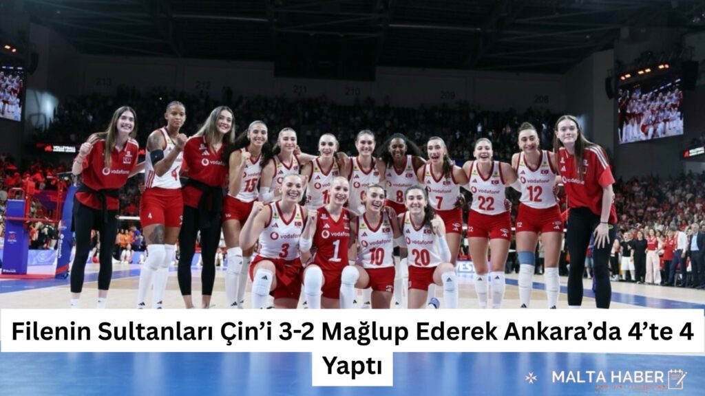Filenin Sultanları Çin’i 3-2 Mağlup Ederek Ankara’da 4’te 4 Yaptı