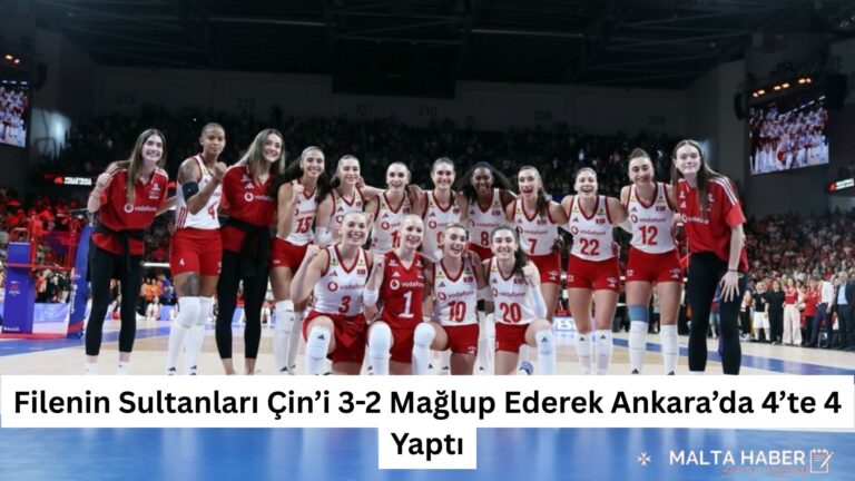 Filenin Sultanları Çin’i 3-2 Mağlup Ederek Ankara’da 4’te 4 Yaptı