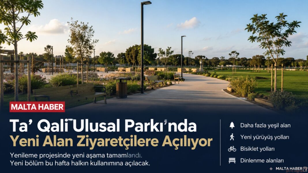 Ta’ Qali Ulusal Parkı’nda Yeni Alan Ziyaretçilere Açılıyor