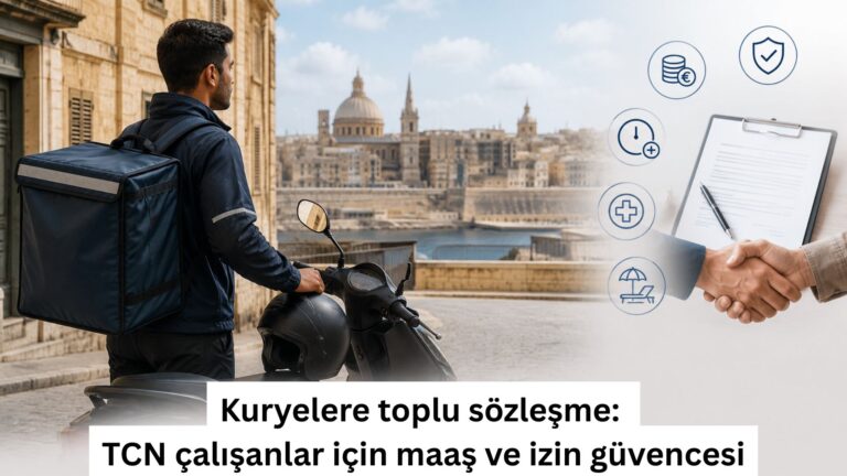 Kuryelere toplu sözleşme: TCN çalışanlar için maaş ve izin güvencesi