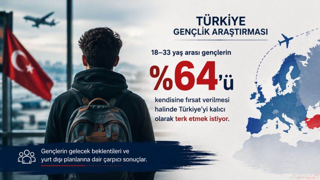 Fırsat verilse Türkiye’den ayrılmak istiyorlar: Gençlerin yüzde 64’ü yurt dışına gitmek istiyor