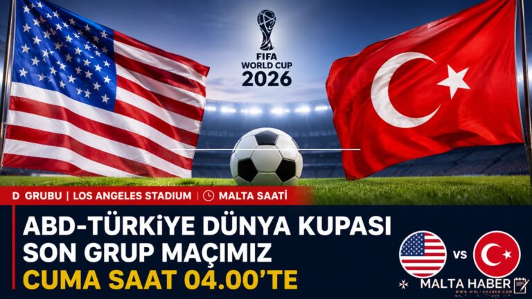 ABD-Türkiye Dünya Kupası son grup maçımız Cuma saat 04.00’te