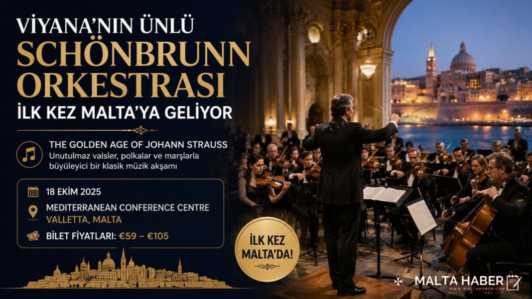 Viyana’nın Ünlü Schönbrunn Orkestrası İlk Kez Malta’ya Geliyor