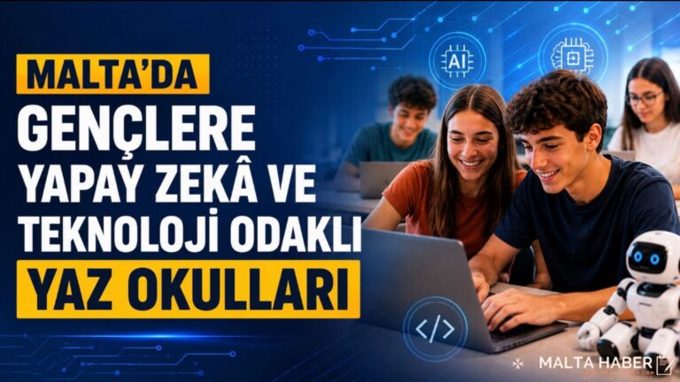 Malta’da Gençlere Yapay Zekâ ve Teknoloji Odaklı Yaz Okulları