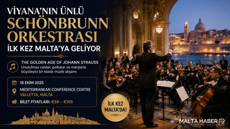 Viyana’nın Ünlü Schönbrunn Orkestrası İlk Kez Malta’ya Geliyor