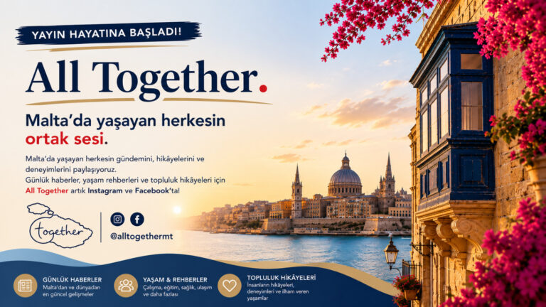 Malta’nın yeni İngilizce haber platformu All Together yayın hayatına başladı
