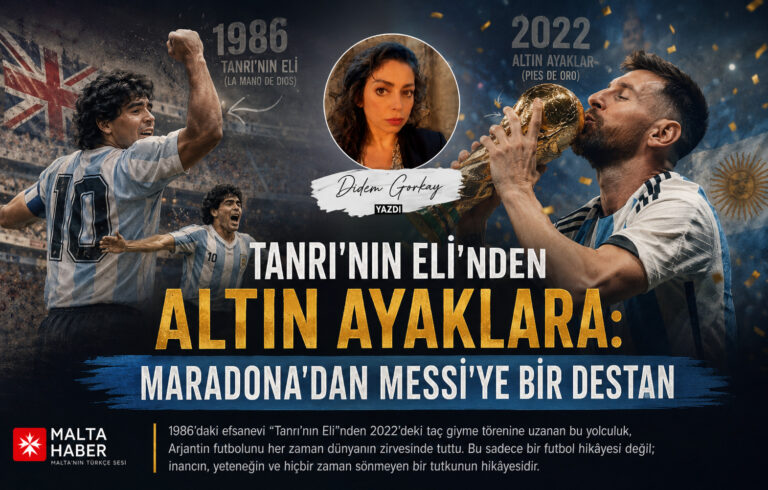 TANRI’NIN ELİ’NDEN ALTIN AYAKLARA: MARADONA’DAN MESSİ’YE BİR DESTAN