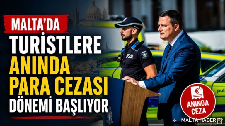 Malta’da Turistlere Anında Para Cezası Dönemi Başlıyor