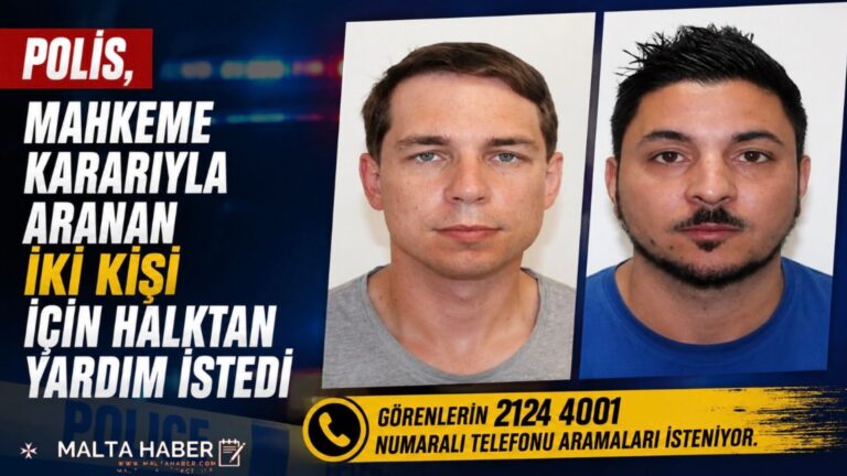 Polis, Mahkeme Kararıyla Aranan İki Kişi İçin Halktan Yardım İstedi