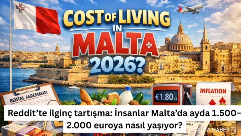 Reddit’te ilginç tartışma: İnsanlar Malta’da ayda 1.500–2.000 euroya nasıl yaşıyor?