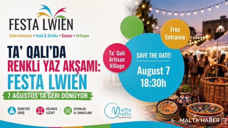 Ta’ Qali’da Renkli Yaz Akşamı: Festa Lwien 7 Ağustos’ta Geri Dönüyor