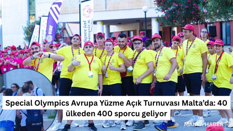 Special Olympics Avrupa Yüzme Açık Turnuvası Malta’da: 40 ülkeden 400 sporcu geliyor