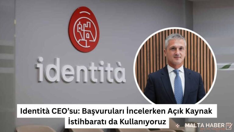 Identità CEO’su: Başvuruları İncelerken Açık Kaynak İstihbaratı da Kullanıyoruz