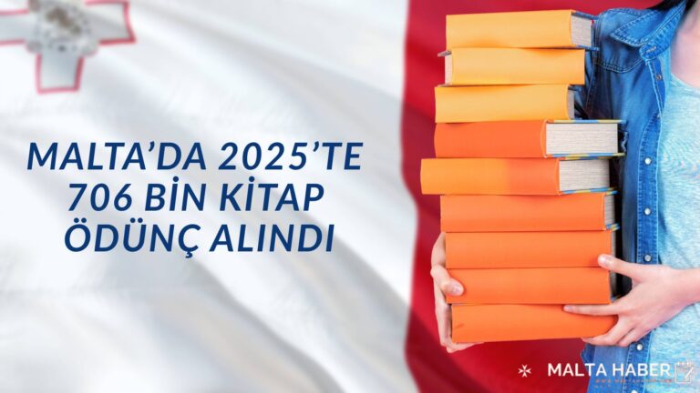 Malta’da 2025’te 706 Bin Kitap Ödünç Alındı