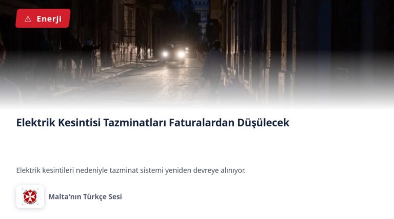 Elektrik Kesintisi Tazminatları Faturalardan Düşülecek