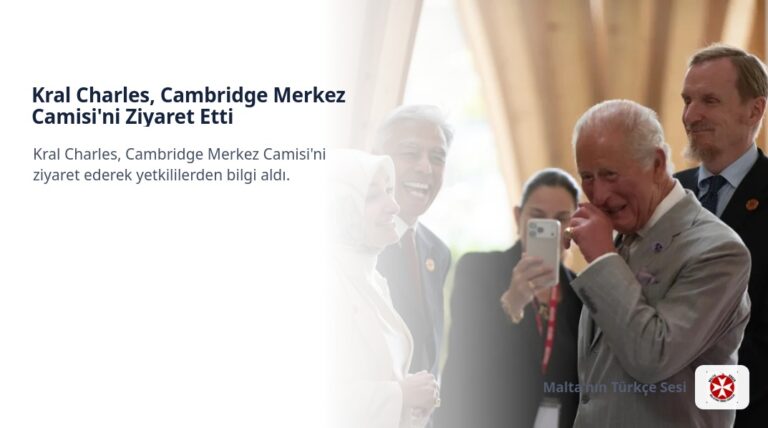 Kral Charles, Cambridge Merkez Camisi’ni Ziyaret Etti