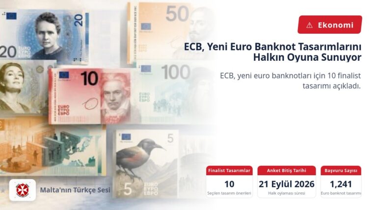 ECB, Yeni Euro Banknot Tasarımlarını Halkın Oyuna Sunuyor